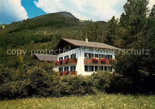 AK / Ansichtskarte Laas_Vinschgau Pension Feldruhhof Laas Vinschgau