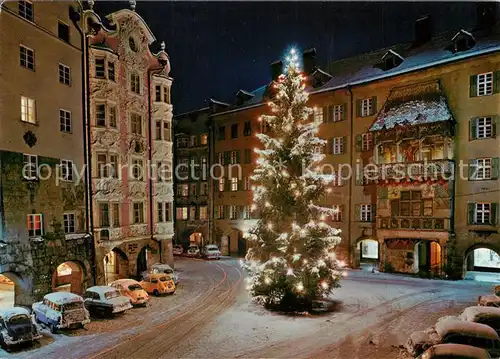 AK / Ansichtskarte Innsbruck Goldenes Dachl Helblinghaus Innsbruck