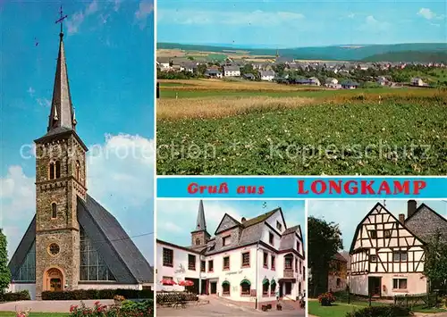 AK / Ansichtskarte Longkamp Kirche  Longkamp