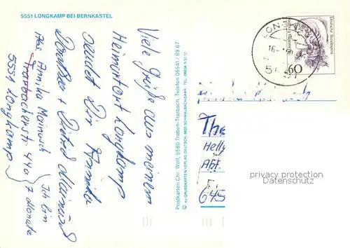 AK / Ansichtskarte Longkamp Kirche  Longkamp