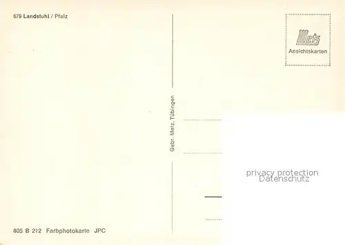 AK / Ansichtskarte Landstuhl  Landstuhl