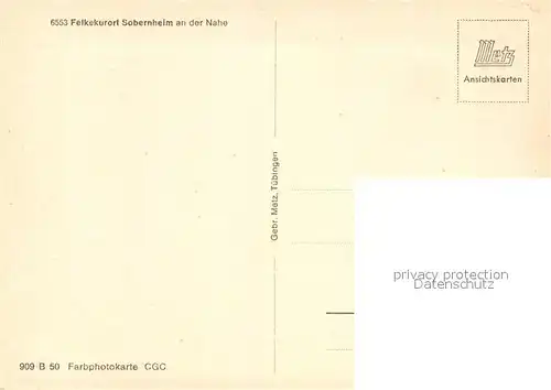 AK / Ansichtskarte Sobernheim_Bad  Sobernheim_Bad