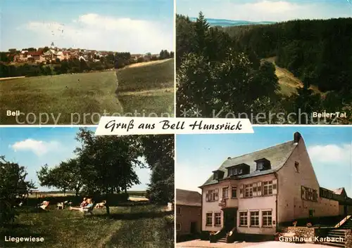 AK / Ansichtskarte Bell_Hunsrueck Gasthaus Karbach Bell Hunsrueck