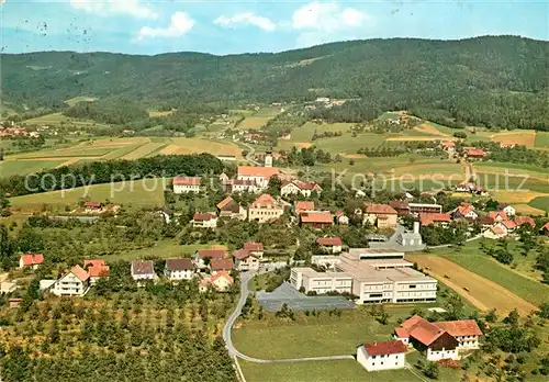 AK / Ansichtskarte Lalling_Niederbayern Fliegeraufnahme Lalling Niederbayern