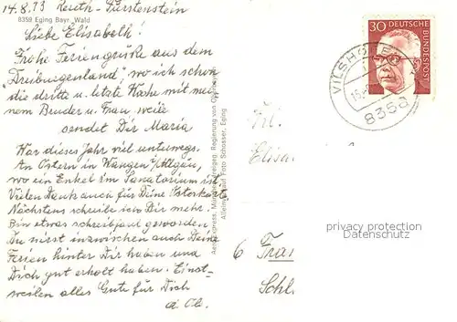 AK / Ansichtskarte Eging_See Fliegeraufnahme Eging_See