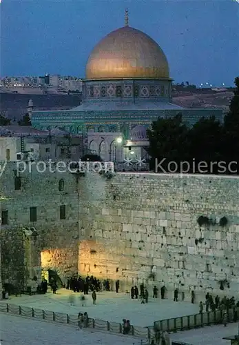 AK / Ansichtskarte Jerusalem_Yerushalayim Wailing Wall  Jerusalem_Yerushalayim