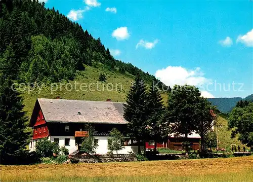 AK / Ansichtskarte Menzenschwand Gasthaus Pension Forellenhof  Menzenschwand