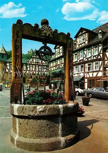 AK / Ansichtskarte Braunfels Brunnen am Marktplatz  Braunfels