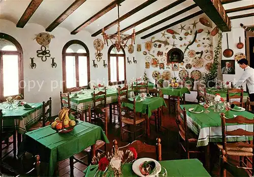 AK / Ansichtskarte Tossa_de_Mar Restaurant Bar Sa Vila Vella Tossa_de_Mar