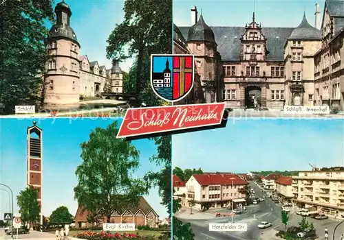 AK / Ansichtskarte Grevenbroich Schloss Neuhaus Hatzfelder Strasse Kirche  Grevenbroich