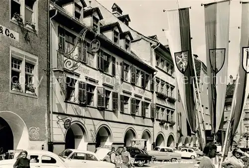 AK / Ansichtskarte Feldkirch_Vorarlberg Gasthof Schaefle Feldkirch Vorarlberg