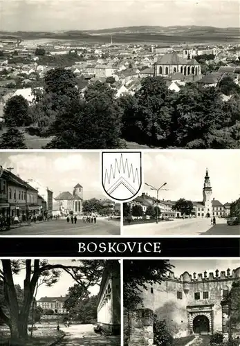 AK / Ansichtskarte Boskovice Radnice Zamek  Boskovice