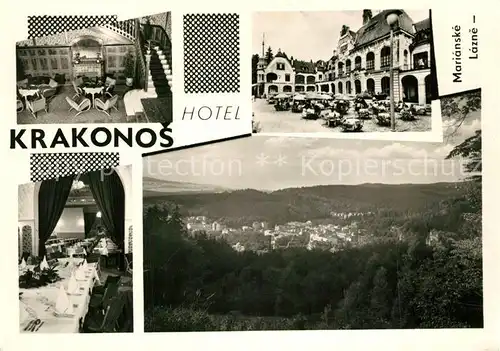 AK / Ansichtskarte Marianske_Lazne Krakonos Hotel Marianske_Lazne