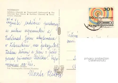 AK / Ansichtskarte Podebrady Sanatorium Podebrady