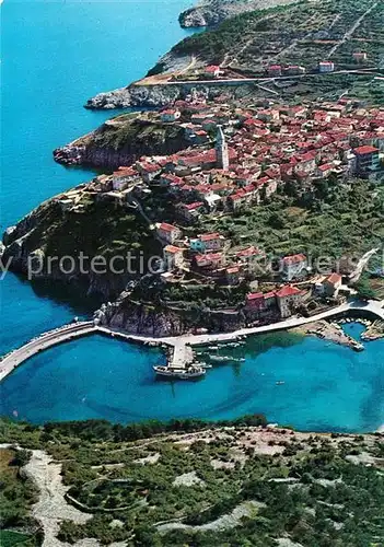 AK / Ansichtskarte Vrbnik Fliegeraufnahme Krku Vrbnik