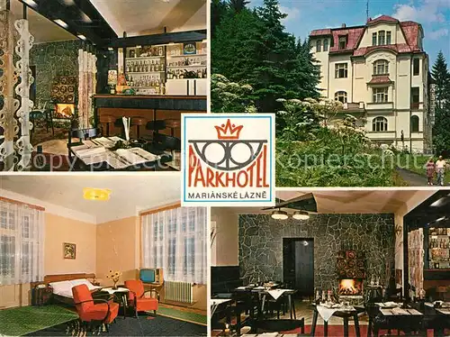 AK / Ansichtskarte Marianske_Lazne Parkhotel Marianske_Lazne