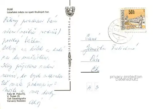 AK / Ansichtskarte Dubi Sanatorium Dubi