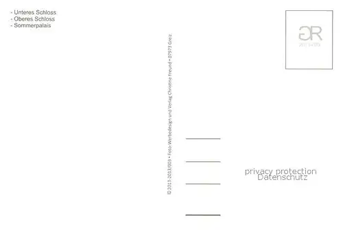 AK / Ansichtskarte Greiz_Thueringen Drei Schloesser Stadt Unteres Schloss Oberes Schloss Sommerpalais Greiz Thueringen