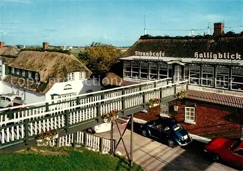 AK / Ansichtskarte Norderhafen Strandcafe Halligblick  Norderhafen