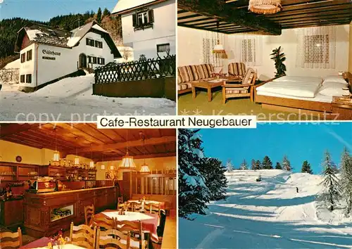 AK / Ansichtskarte Loelling Cafe Neugebauer  Loelling