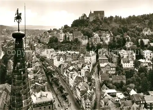 AK / Ansichtskarte Marburg_Lahn Schloss Marburg_Lahn