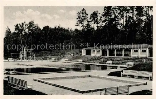 AK / Ansichtskarte Blankenhain_Thueringen Waldbad Blankenhain_Thueringen