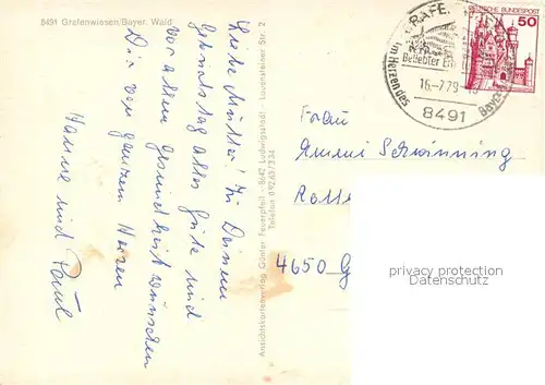 AK / Ansichtskarte Grafenwiesen  Grafenwiesen