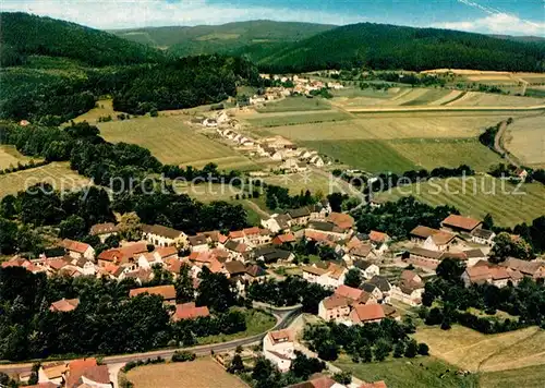 AK / Ansichtskarte Oberurff_Schiffelborn Fliegeraufnahme Oberurff Schiffelborn
