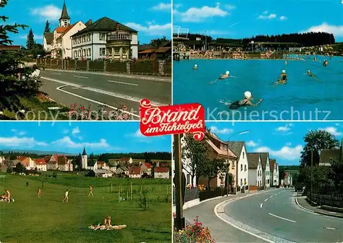 AK / Ansichtskarte Brand_Oberpfalz Freibad  Brand Oberpfalz