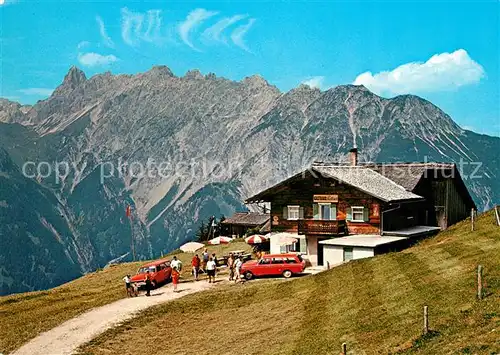 AK / Ansichtskarte Bartholomaeberg_Vorarlberg Alpengasthaus Rellseck Bartholomaeberg Vorarlberg