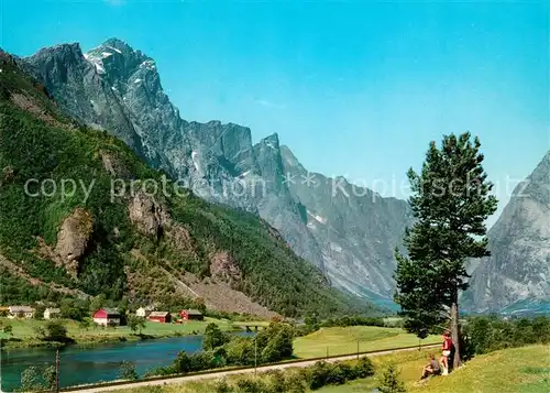 AK / Ansichtskarte Romsdalen Trolltindene Romsdalen