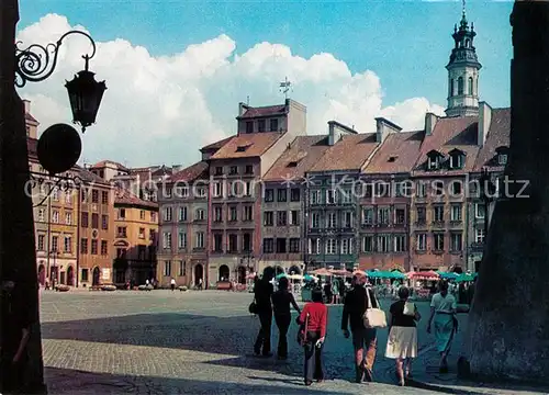 AK / Ansichtskarte Warszawa Rynek Starego Miasta Warszawa