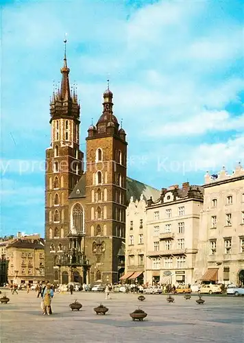 AK / Ansichtskarte Krakow_Krakau Kosciol Mariacki  Krakow Krakau