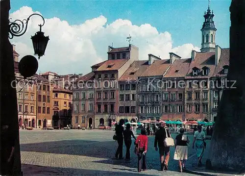 AK / Ansichtskarte Warszawa Rynek Starego Miasta Warszawa