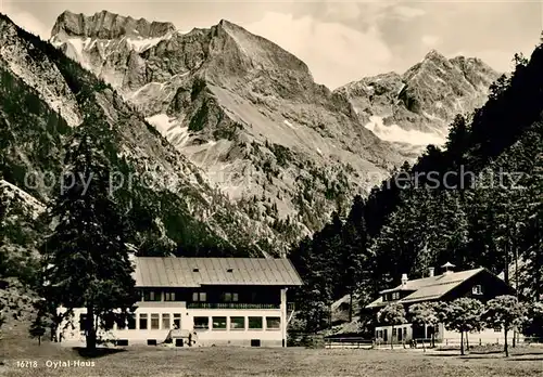AK / Ansichtskarte Oberstdorf Oytal Haus Oberstdorf