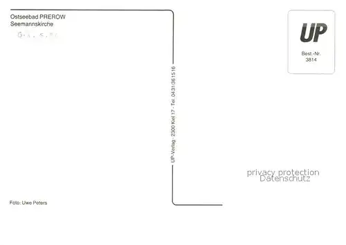 AK / Ansichtskarte Prerow_Ostseebad Seemannskirche  Prerow_Ostseebad