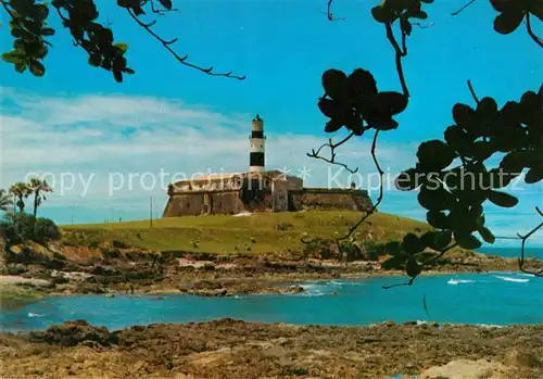 AK / Ansichtskarte Salvador Farol da Barra Leuchtturm  Salvador