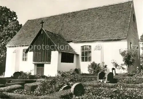 AK / Ansichtskarte Kloster_Hiddensee Inselkirche  Kloster_Hiddensee