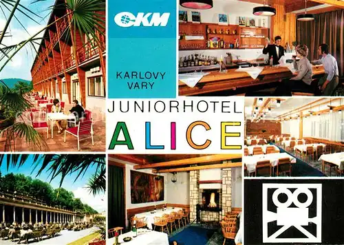 AK / Ansichtskarte Karlovy_Vary Juniorhotel Alice Karlovy Vary