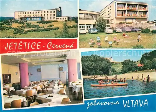 AK / Ansichtskarte Cervena_Lhota Hotel Jetetice Vltava  Cervena Lhota