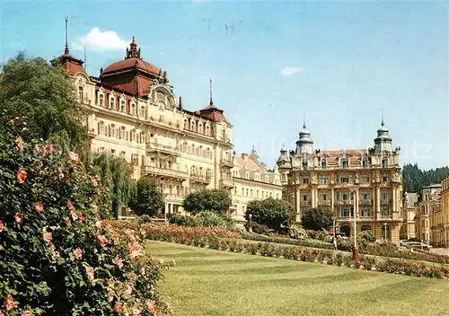 AK / Ansichtskarte Marianske_Lazne Klementa Gottwalda Platz Marianske_Lazne