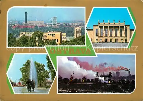 AK / Ansichtskarte Ostrava Stadtansichten Nova hut Klementa Gottwalda Ostrava