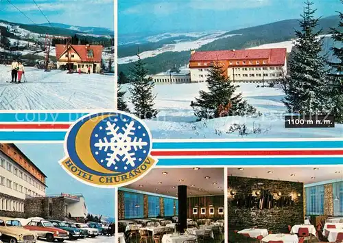 AK / Ansichtskarte Sumava_Boehmen Hotel Churanov Winter Sumava Boehmen