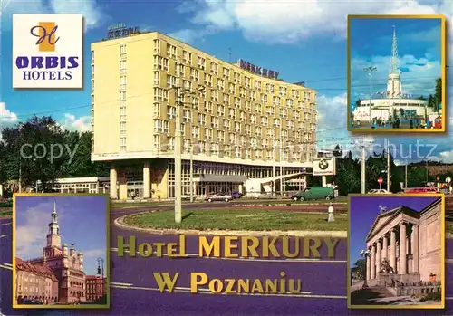 AK / Ansichtskarte Poznan_Posen Hotel Merkury Orbis Hotels  Poznan Posen