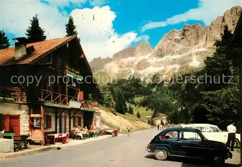 AK / Ansichtskarte Karerpass Tscheinerhuette  Karerpass