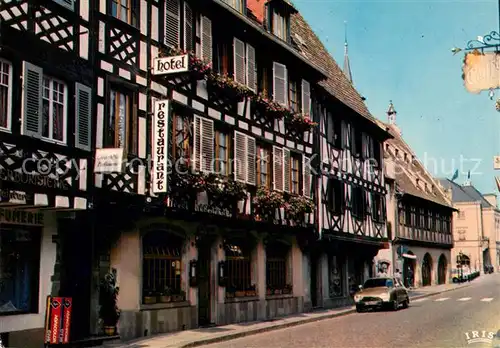 AK / Ansichtskarte Obernai_Bas_Rhin Hotel Restaurant de la Cigogne Obernai_Bas_Rhin