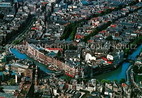 AK / Ansichtskarte Amsterdam_Niederlande Fliegeraufnahme Amsterdam_Niederlande