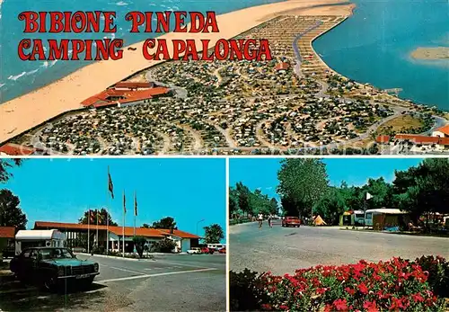 AK / Ansichtskarte Bibione_Pineda Fliegeraufnahme Camping Capalonga Bibione Pineda