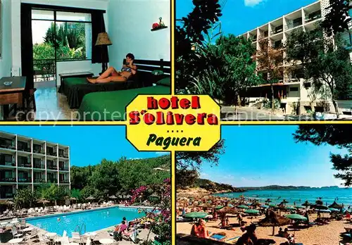 AK / Ansichtskarte Paguera_Mallorca_Islas_Baleares Hotel S Olivera Paguera_Mallorca