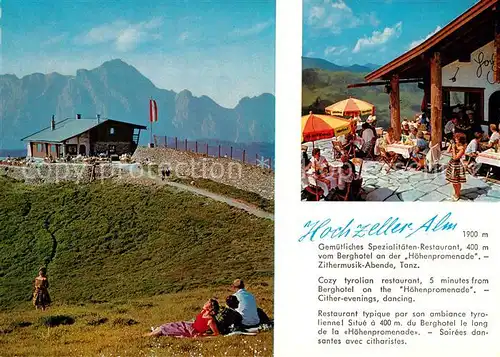 AK / Ansichtskarte Zell_See Hochzeller Alm Zell_See